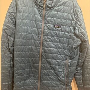 Patagonia Steel Blue Quilted Jacket